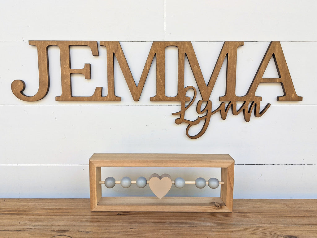 Name Sign - Jemma Lynn Style