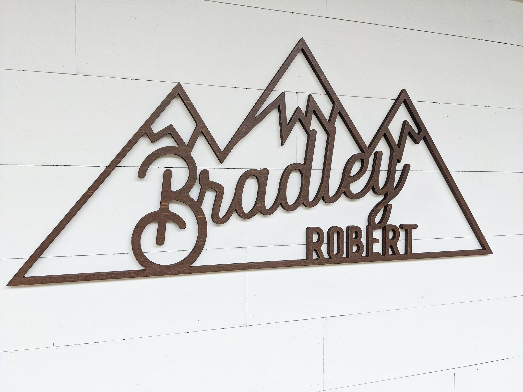 Name Sign - Bradley Robert Style