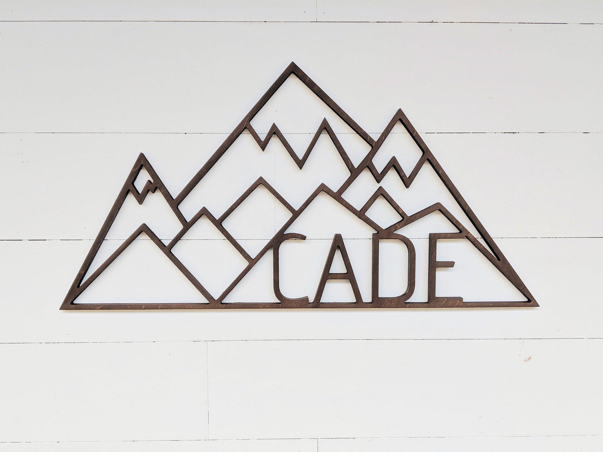 Name Sign - Cade Style
