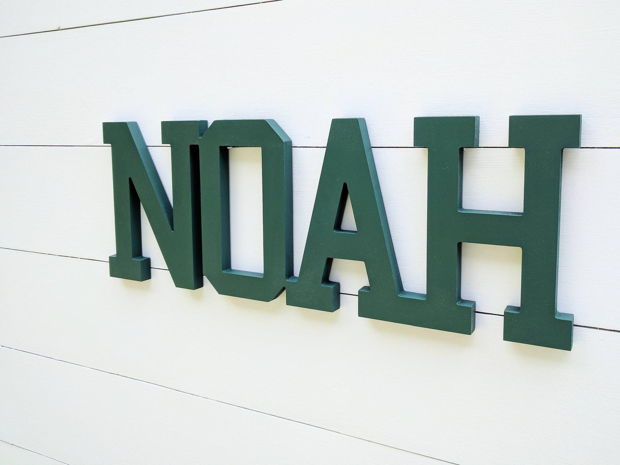 Name Sign - Noah Style