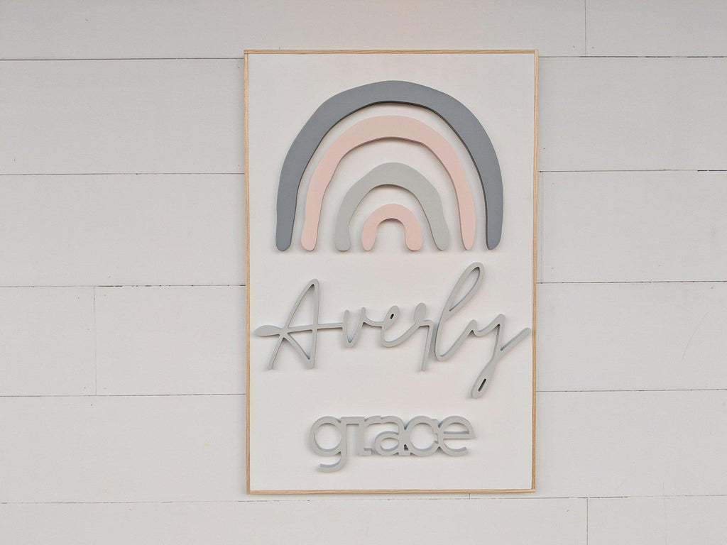 Name Sign - Averly Grace Style