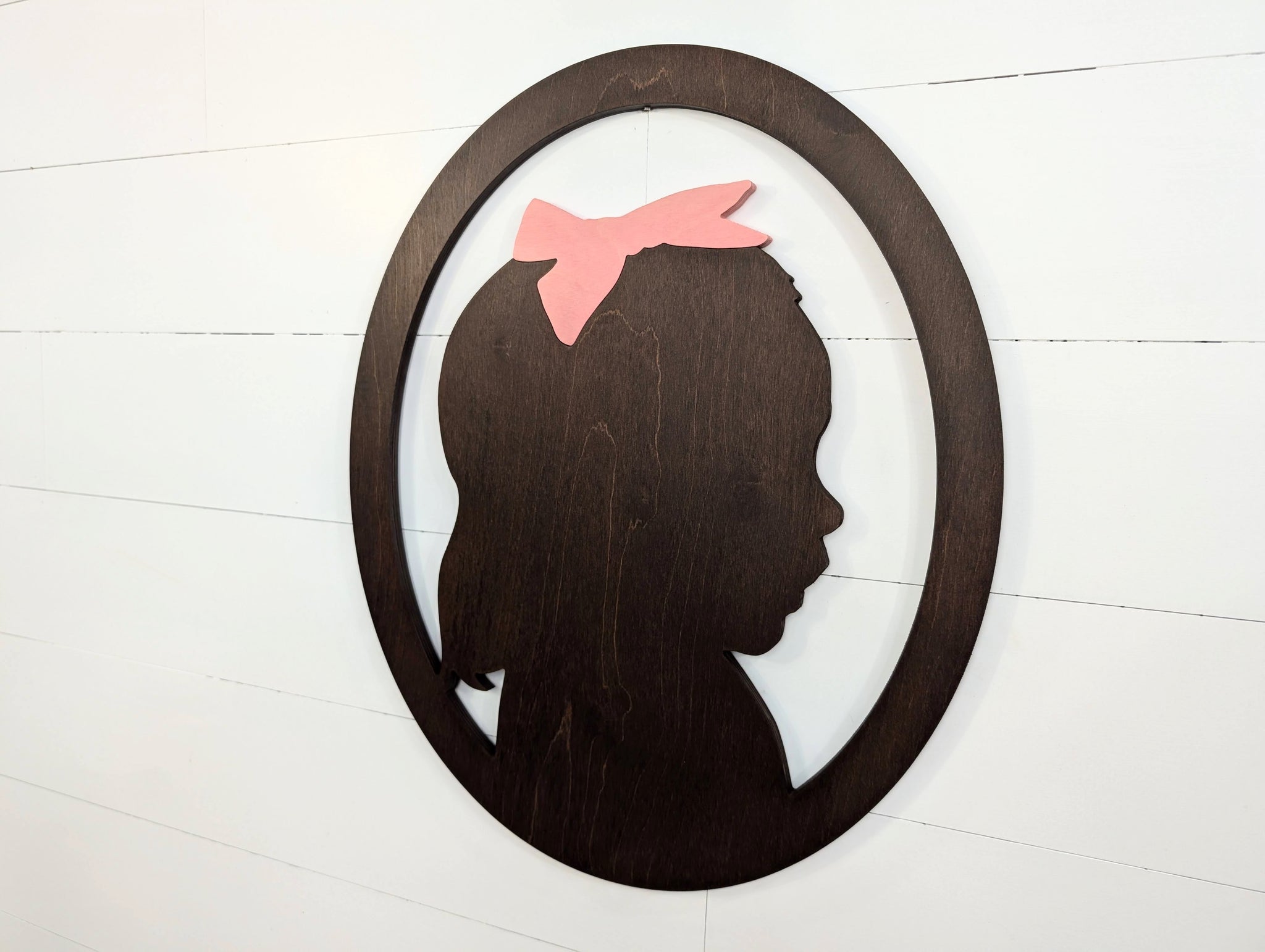 Custom Wood Silhouette