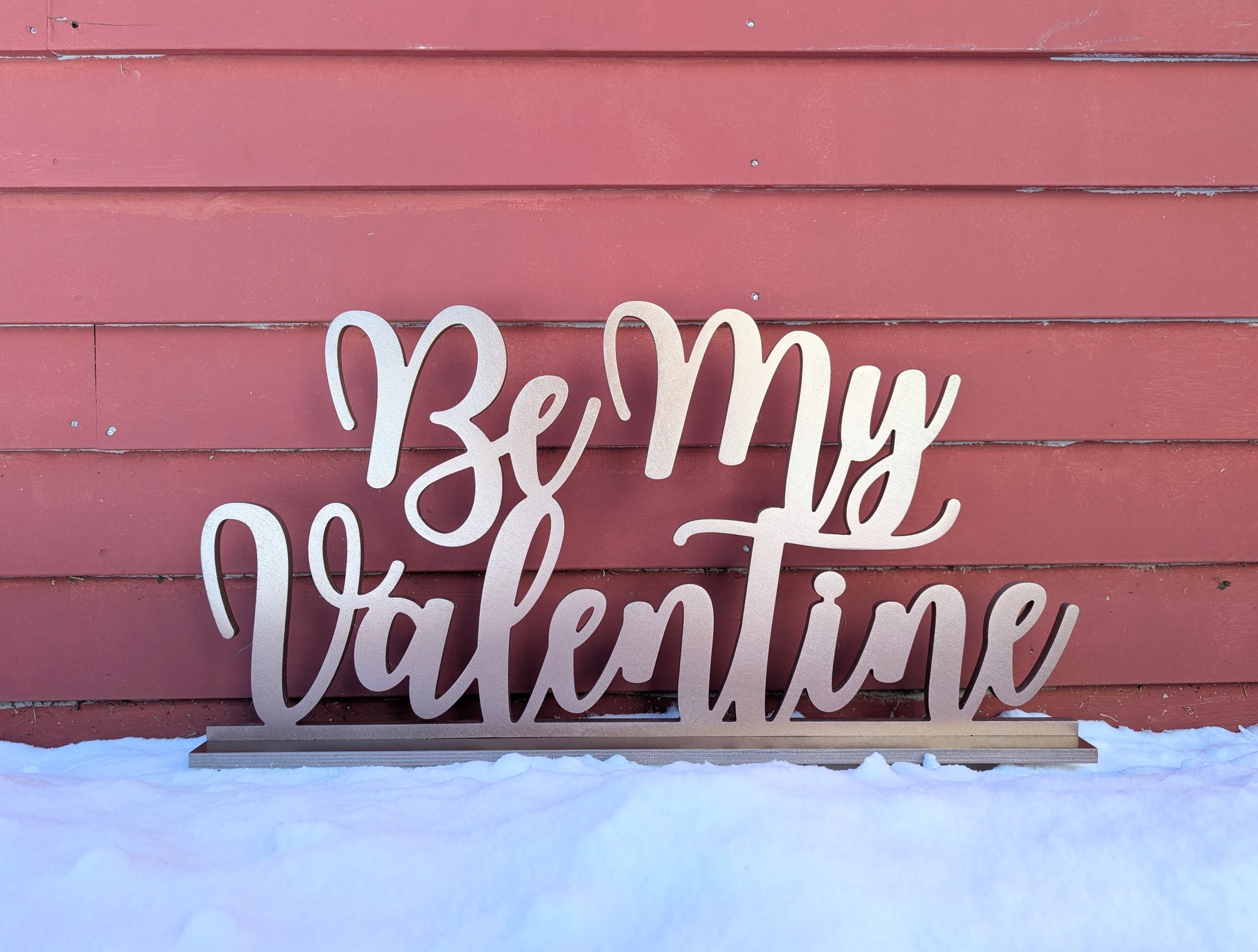 Be My Valentine Free-Standing