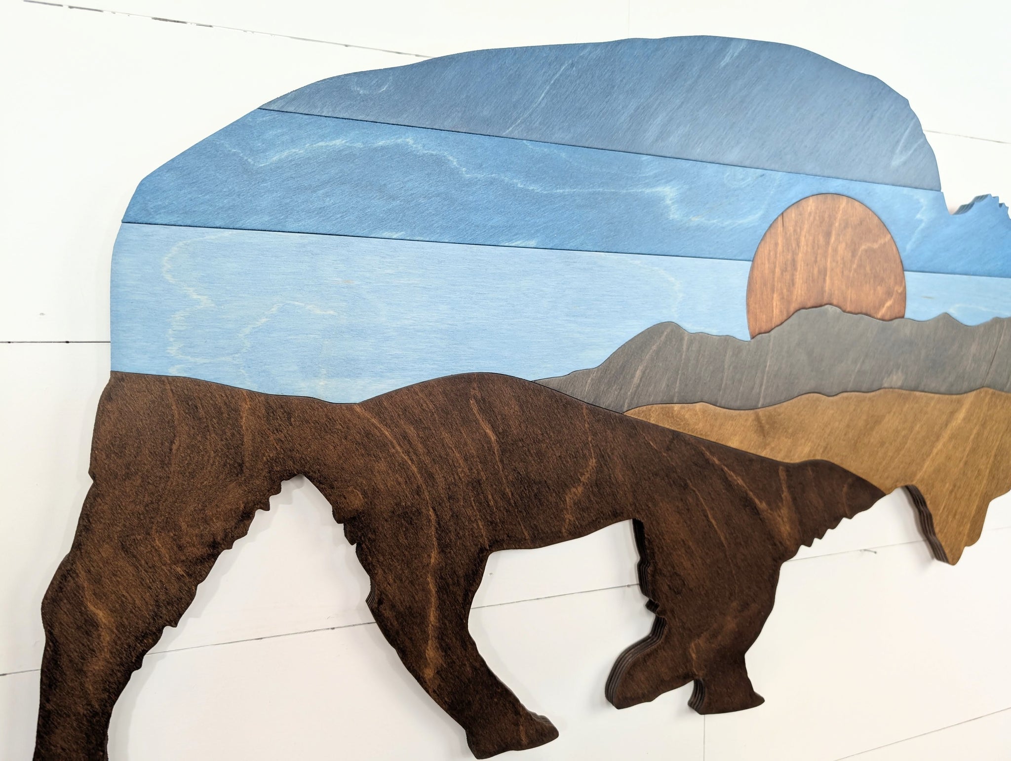 Bison Mountain Sunset