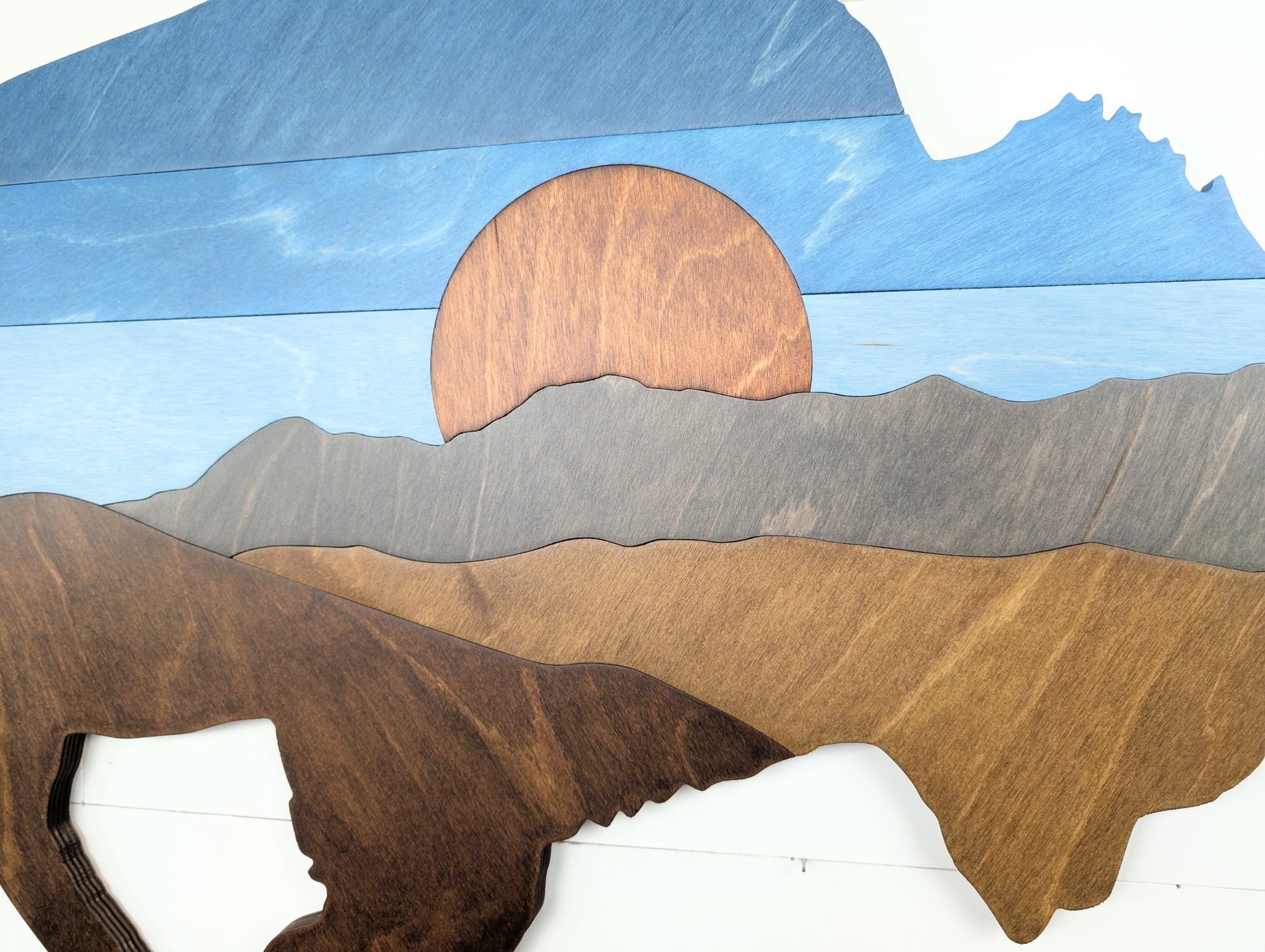 Bison Mountain Sunset