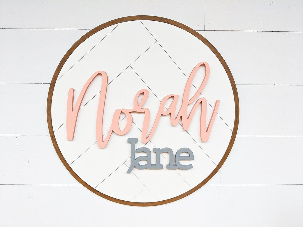 Name Sign - Norah Jane Style