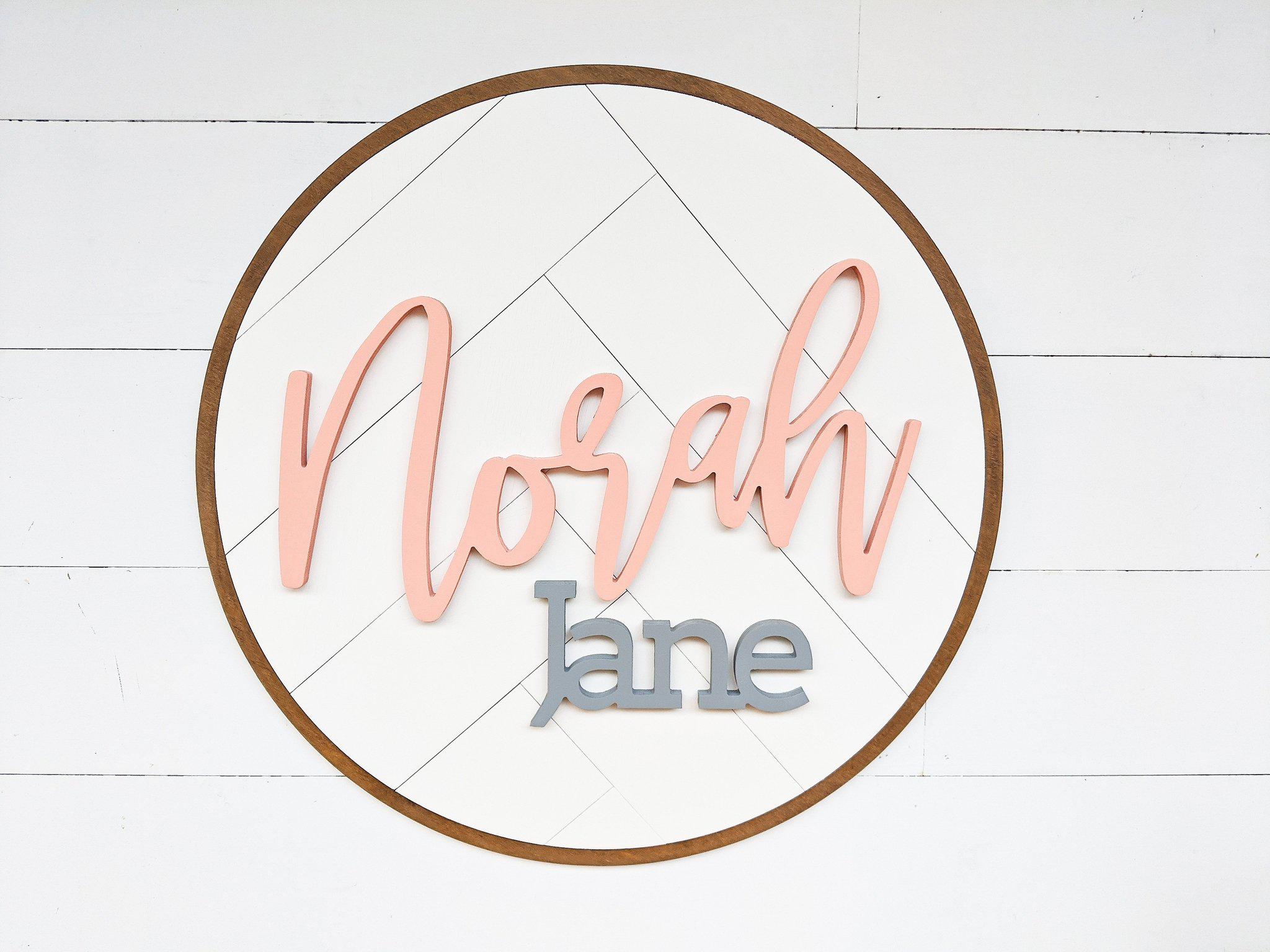 Name Sign - Norah Jane Style