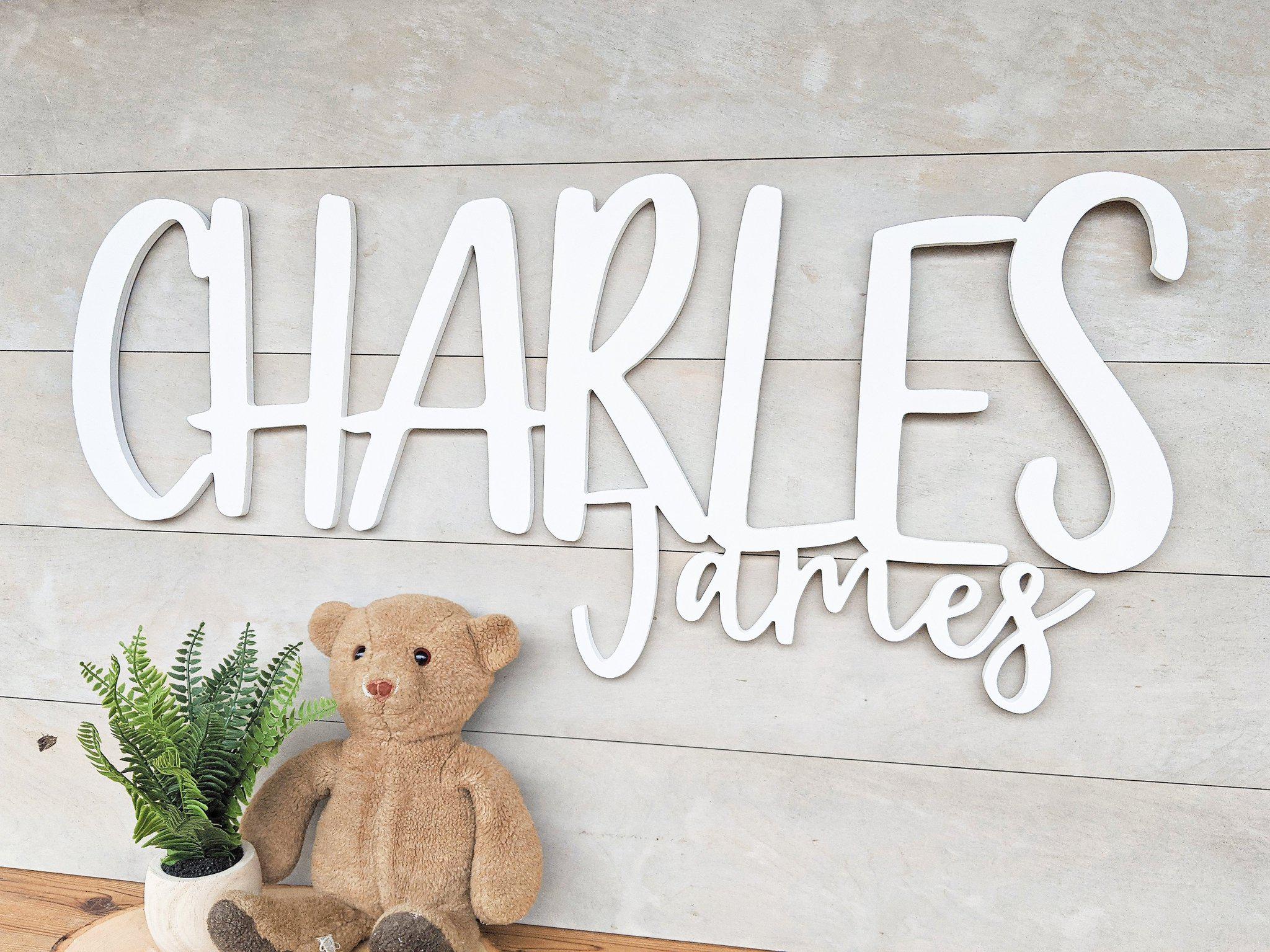 Name Sign - Charles James Style