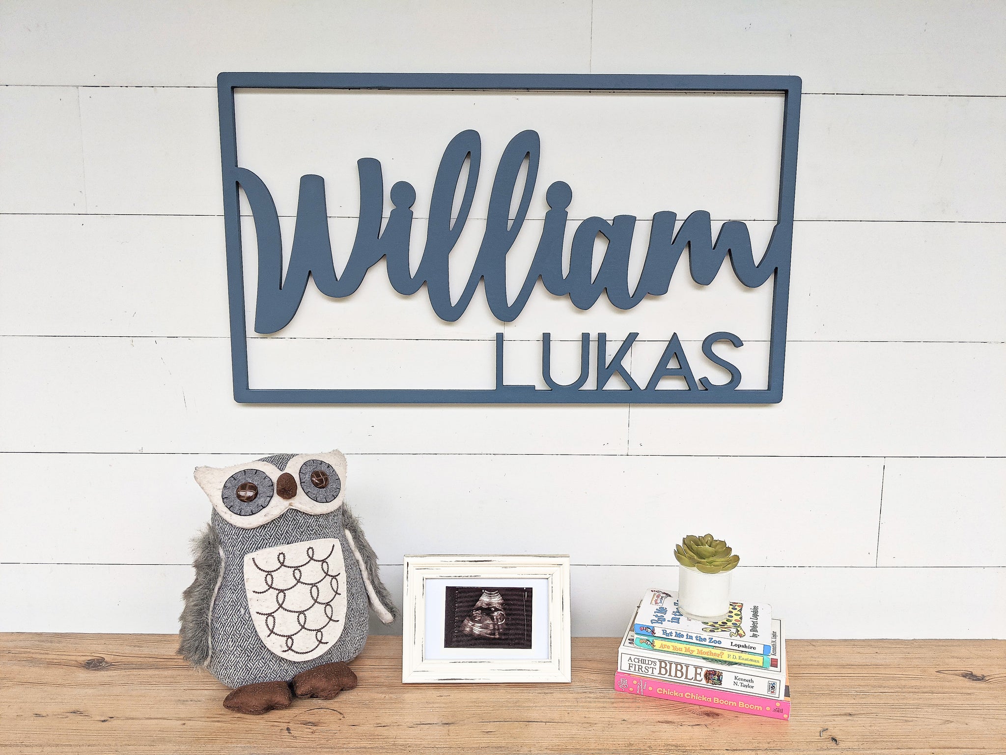 Name Sign - William Lukas Style