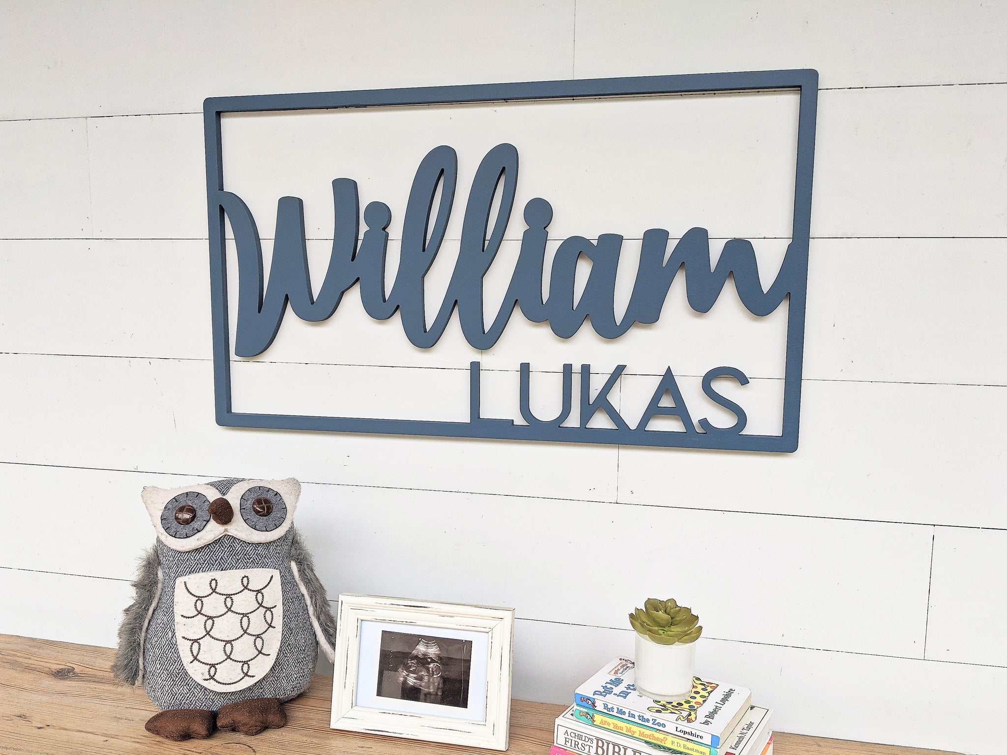 Name Sign - William Lukas Style