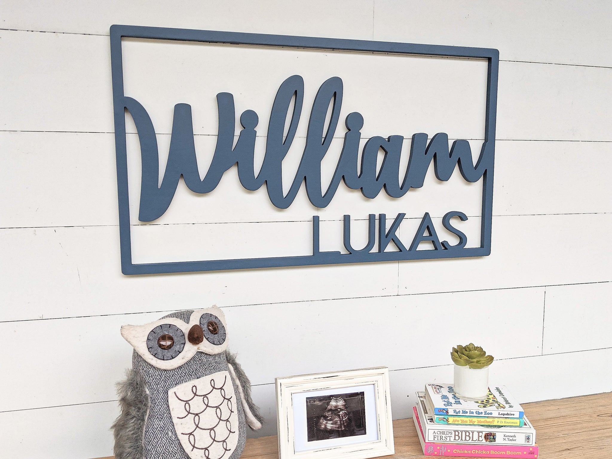 Name Sign - William Lukas Style