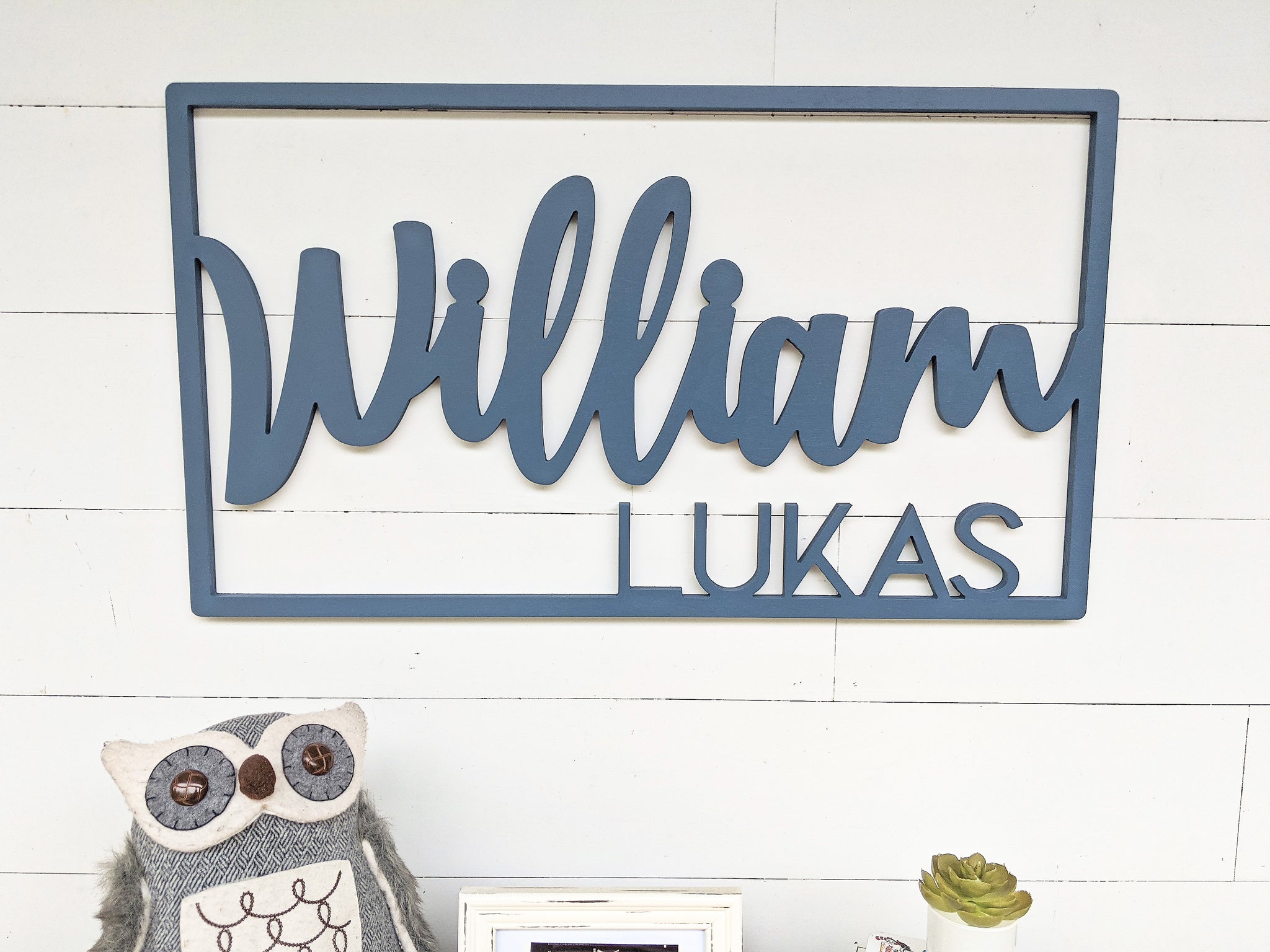 Name Sign - William Lukas Style