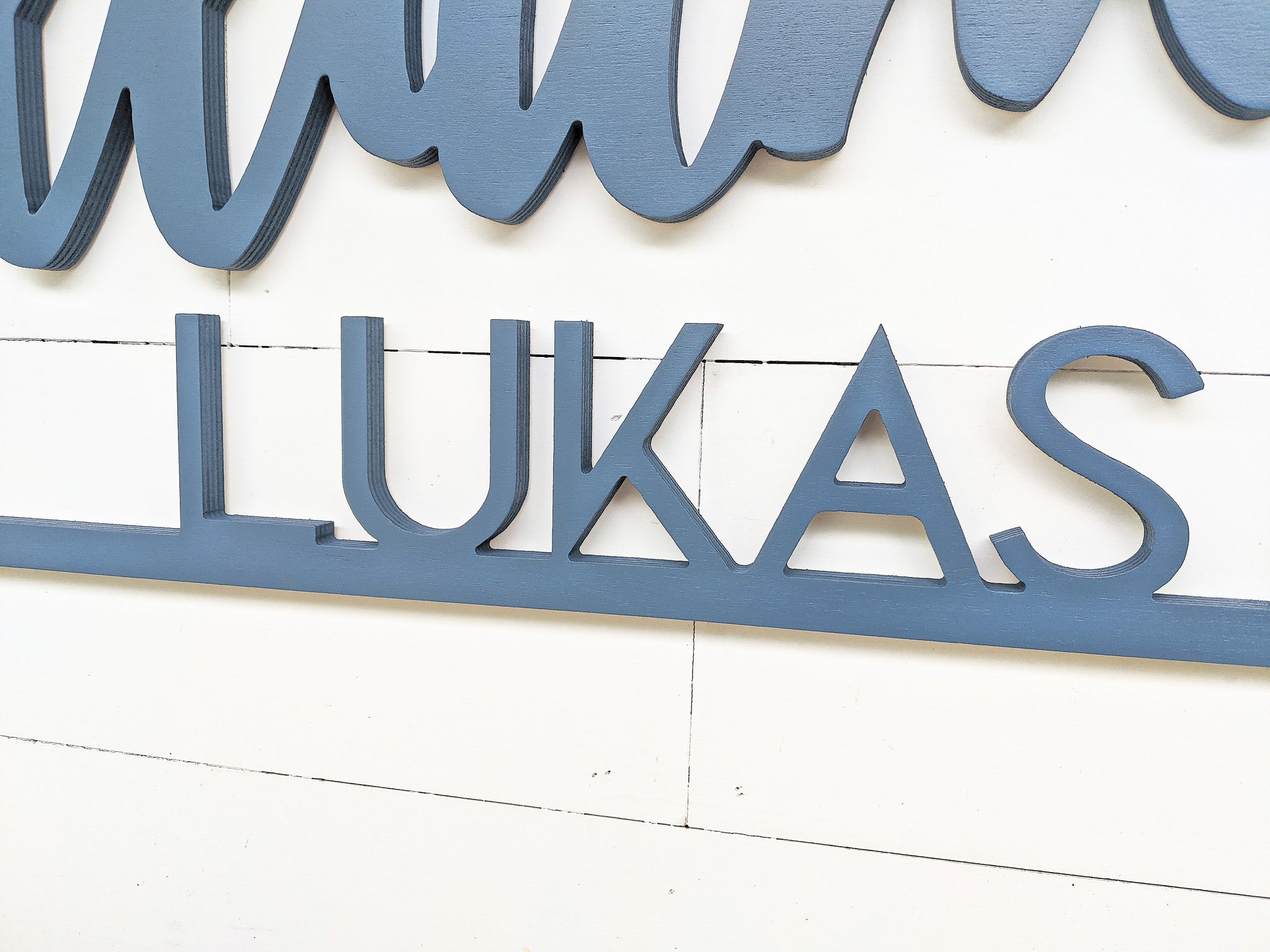 Name Sign - William Lukas Style