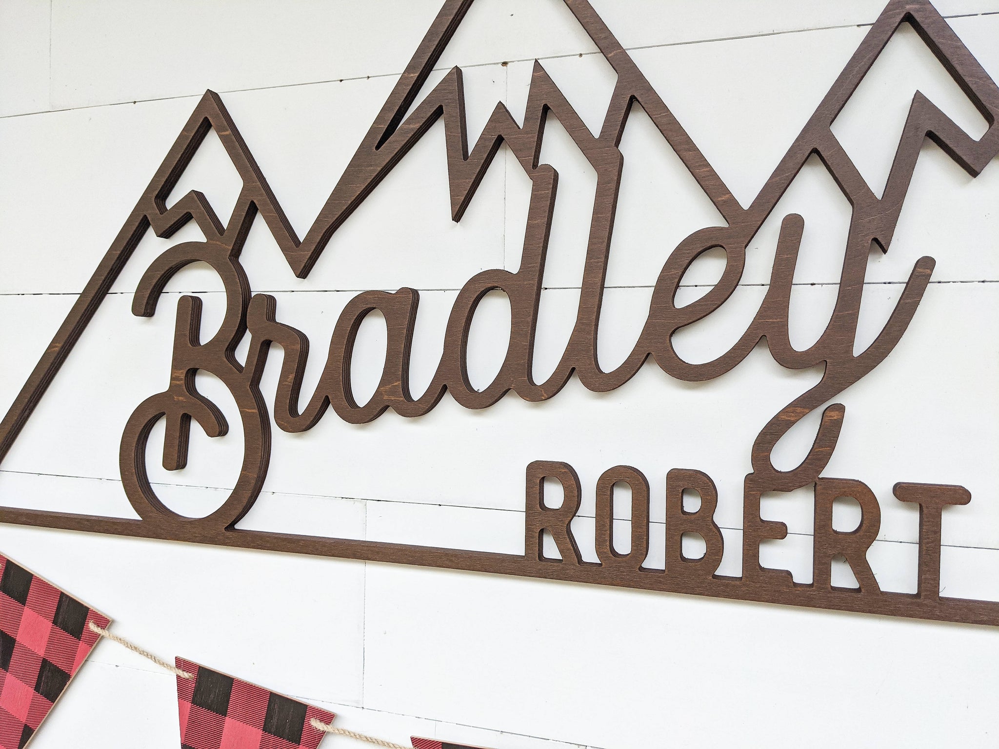 Name Sign - Bradley Robert Style