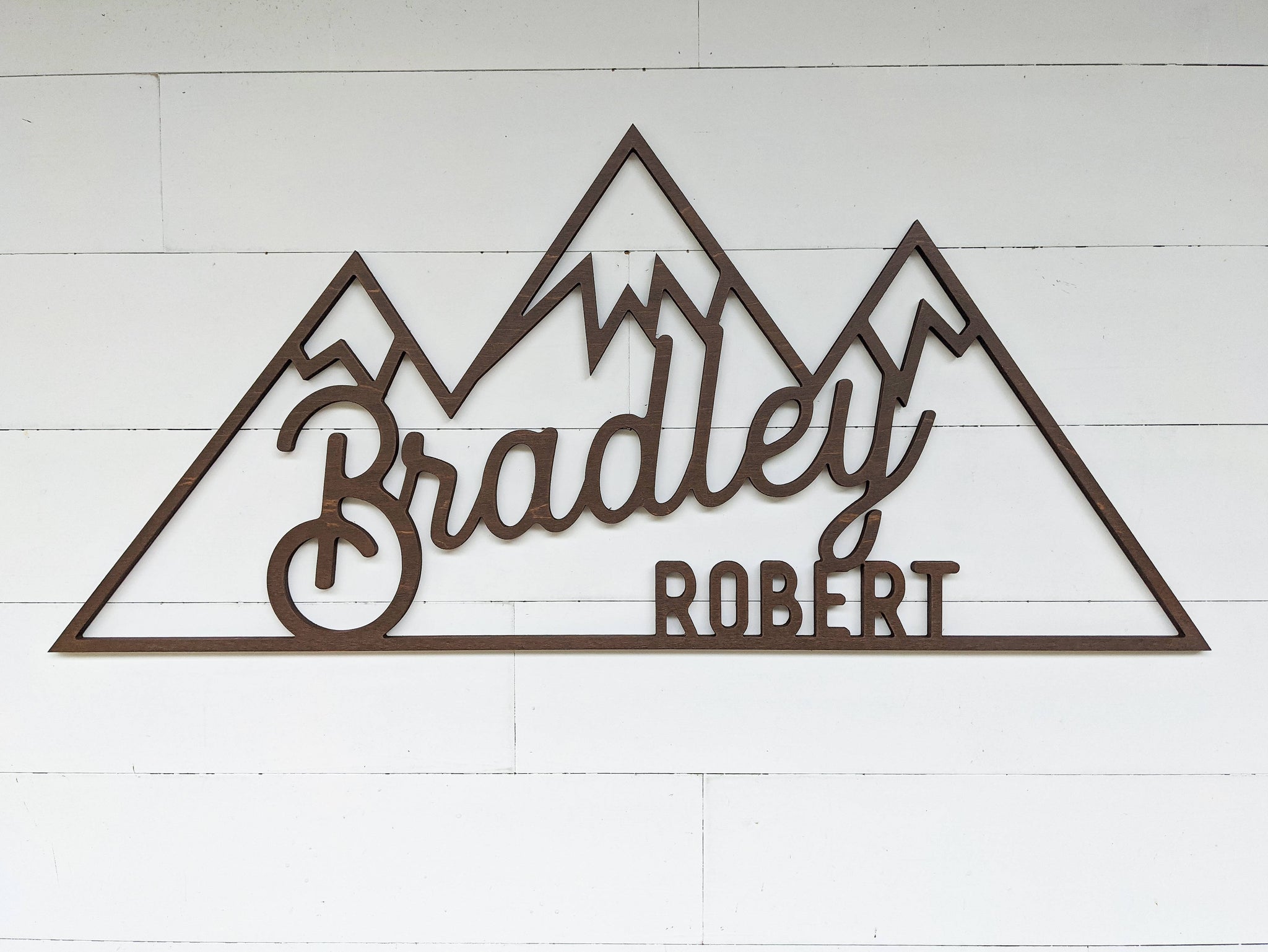 Name Sign - Bradley Robert Style