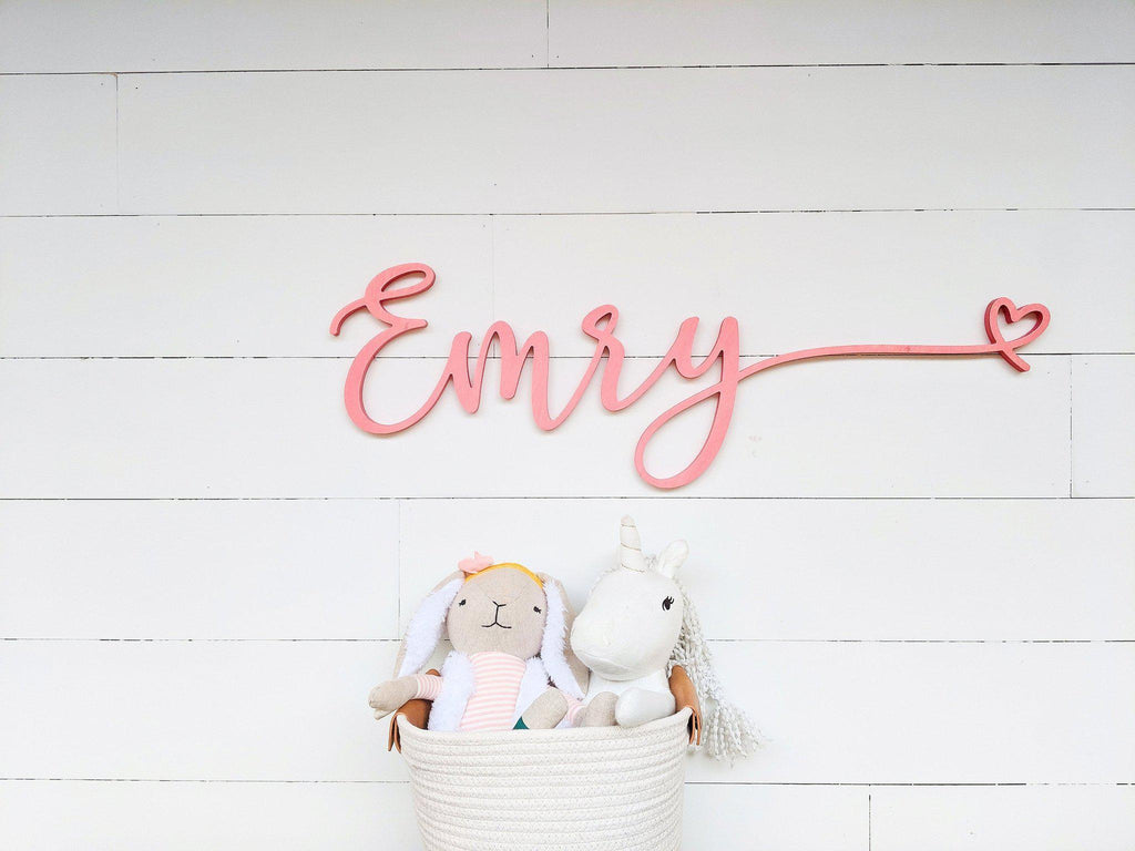 Name Sign - Emry Style