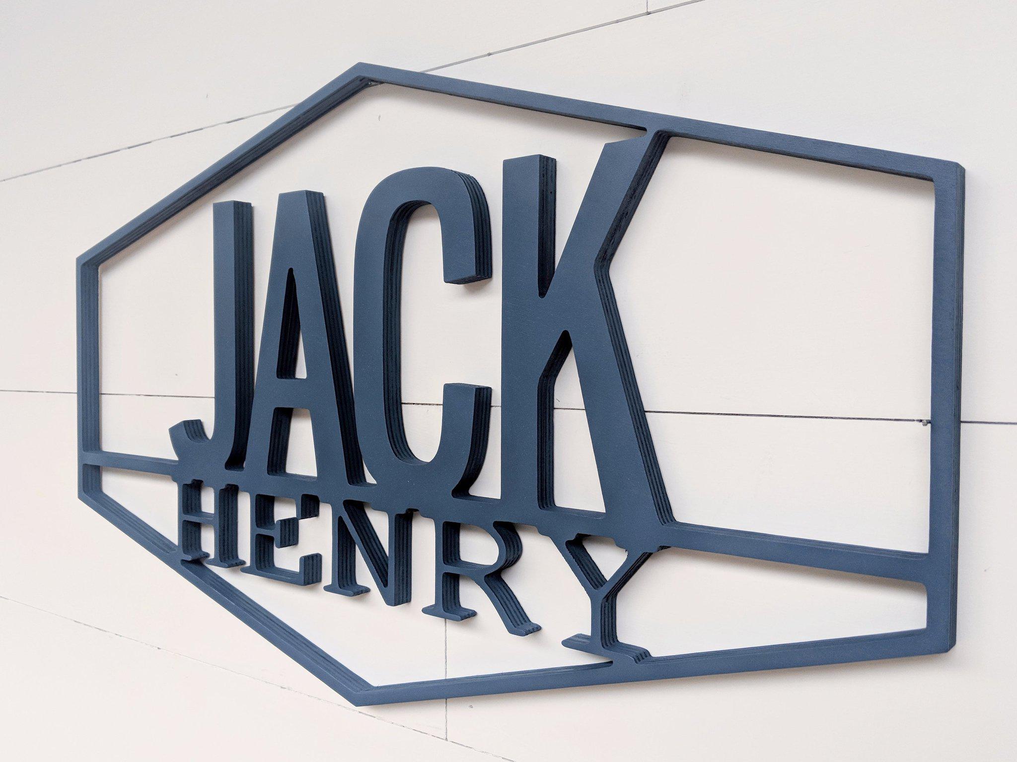 Name Sign - Jack Henry Style