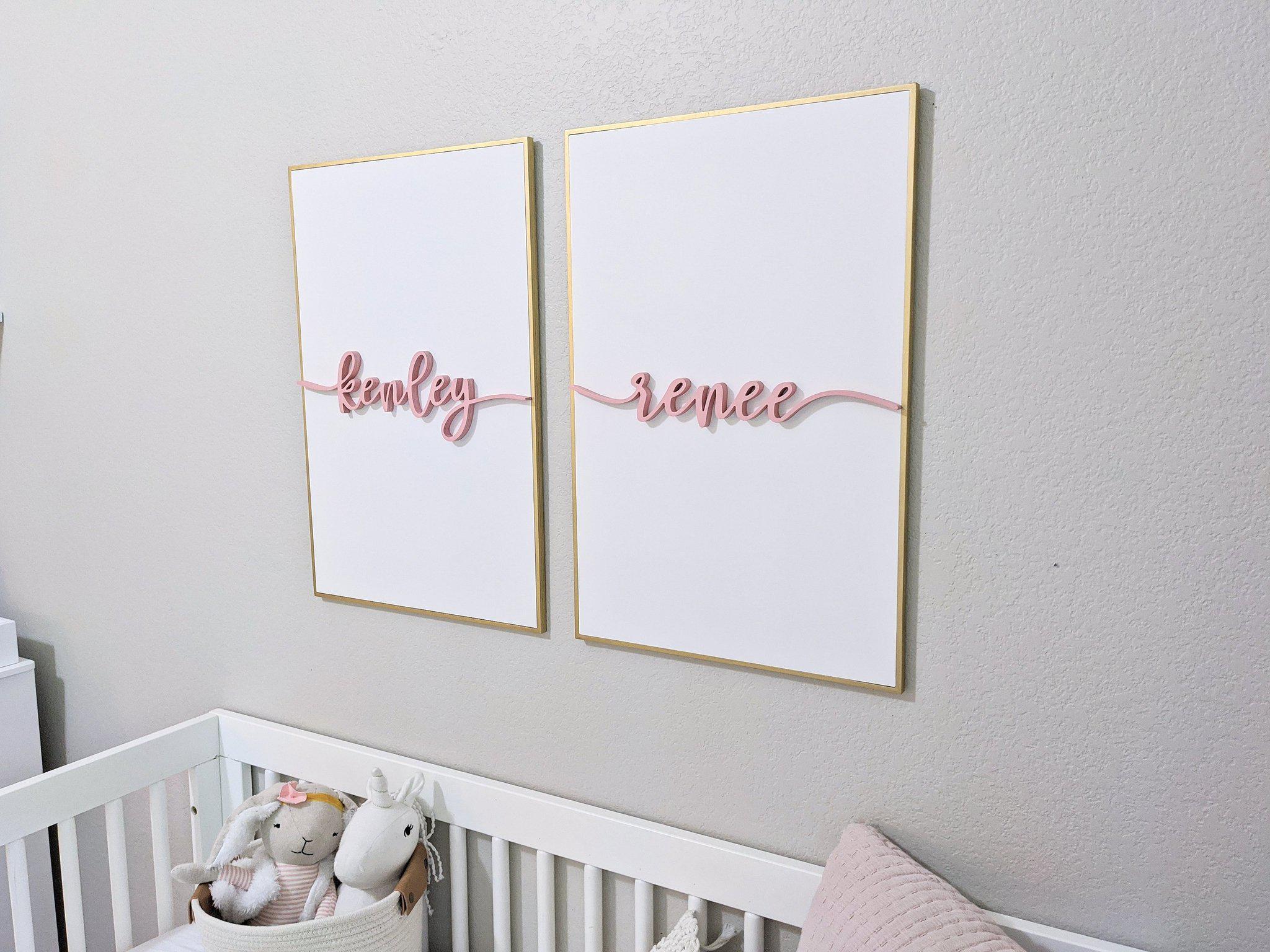Name Sign - Kinley Renee Style