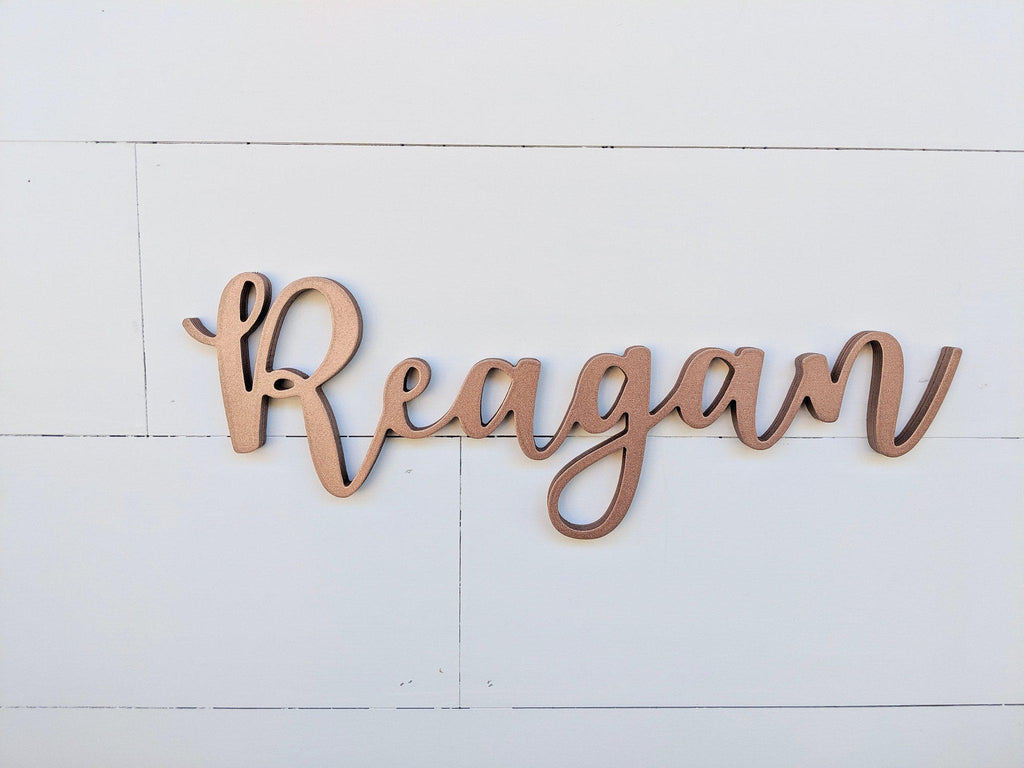 Name Sign - Reagan Style