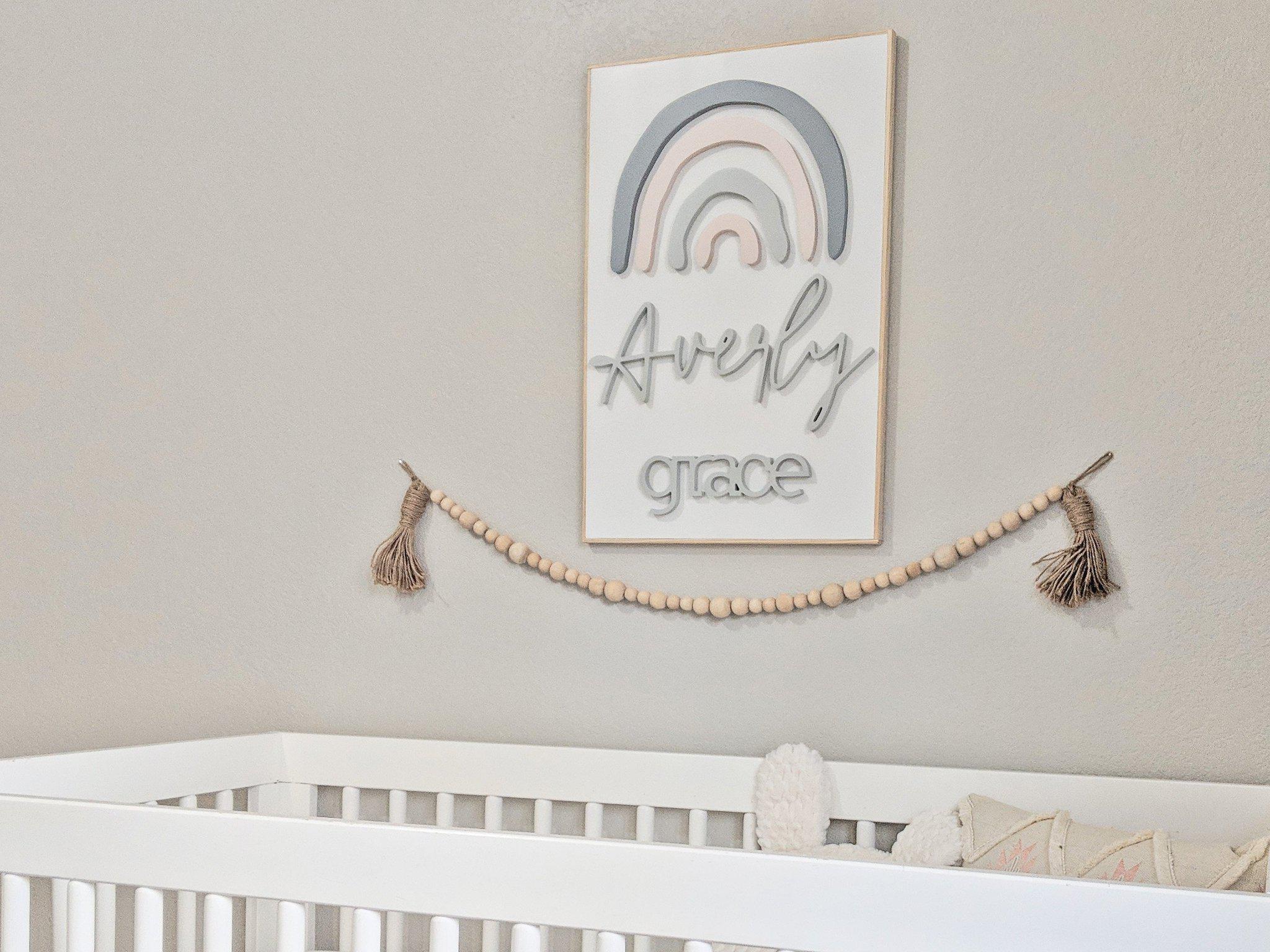 Name Sign - Averly Grace Style