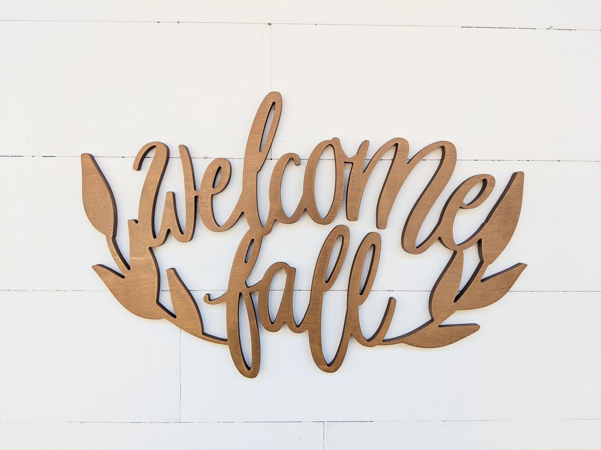 Welcome Fall
